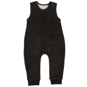 Pigeon Organics Velour playsuit - black