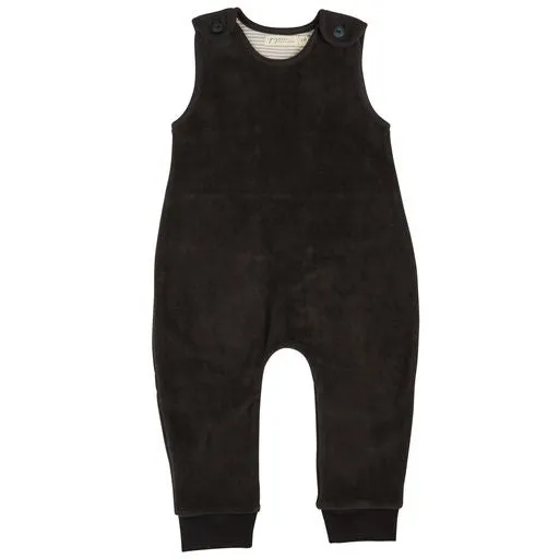 Pigeon Organics Velour playsuit - black