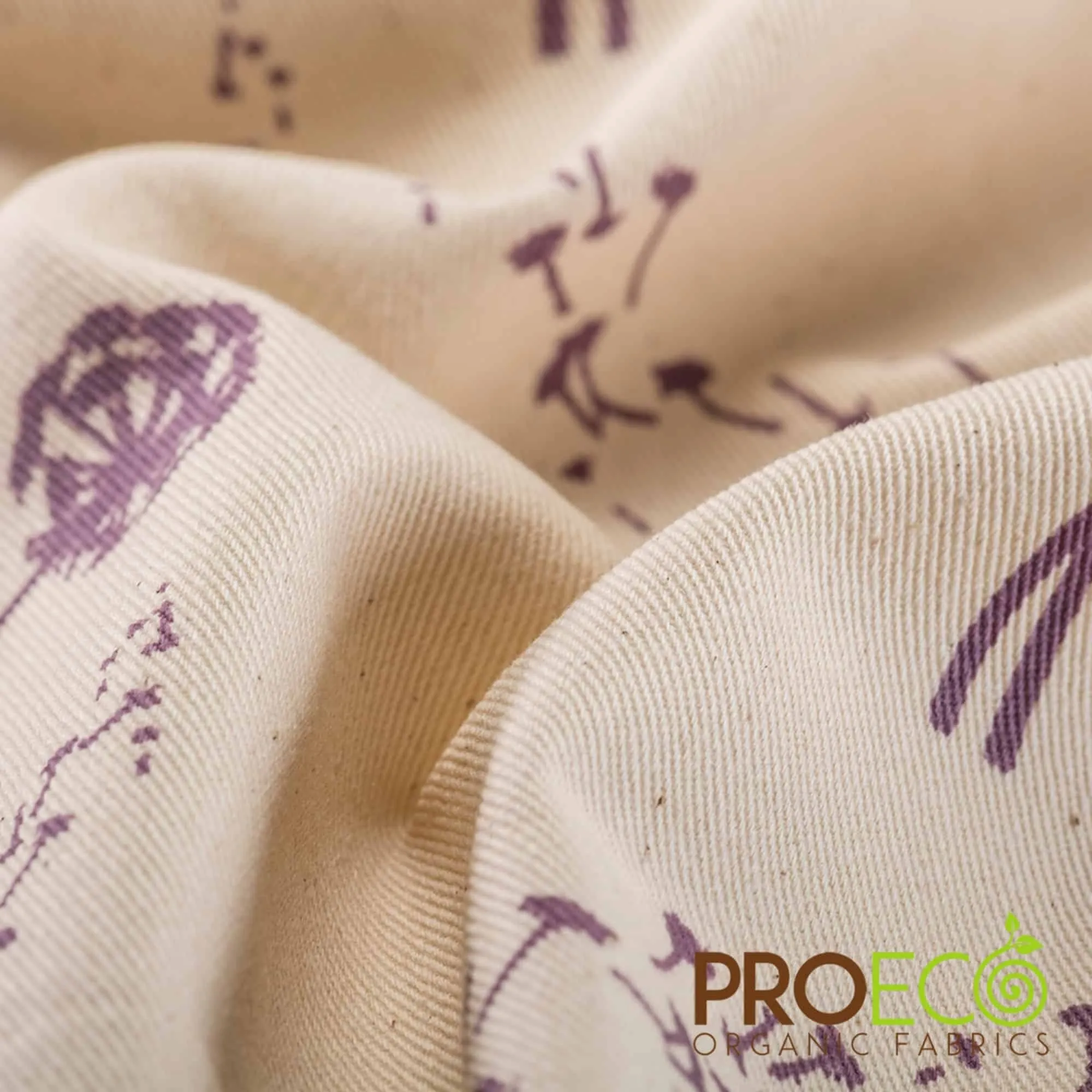 ProECO® Organic Cotton Twill Print Fabric (W-628)