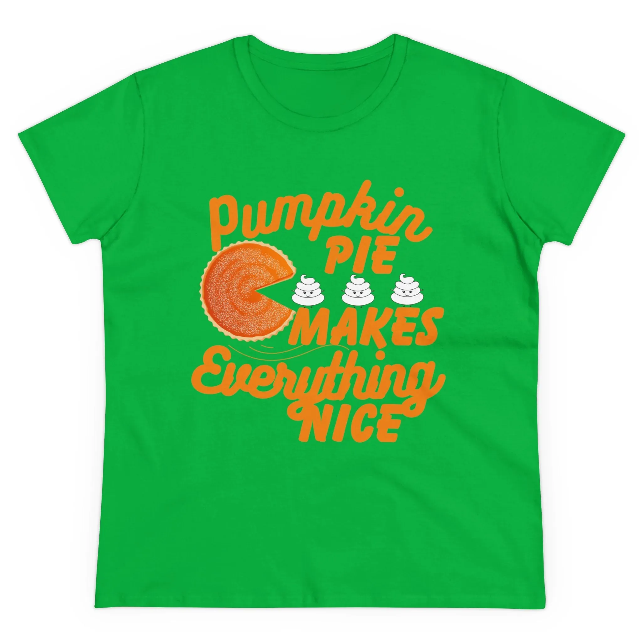 Pumpkin Spice Makes Everything Nice | Women's Midweight Cotton Tee