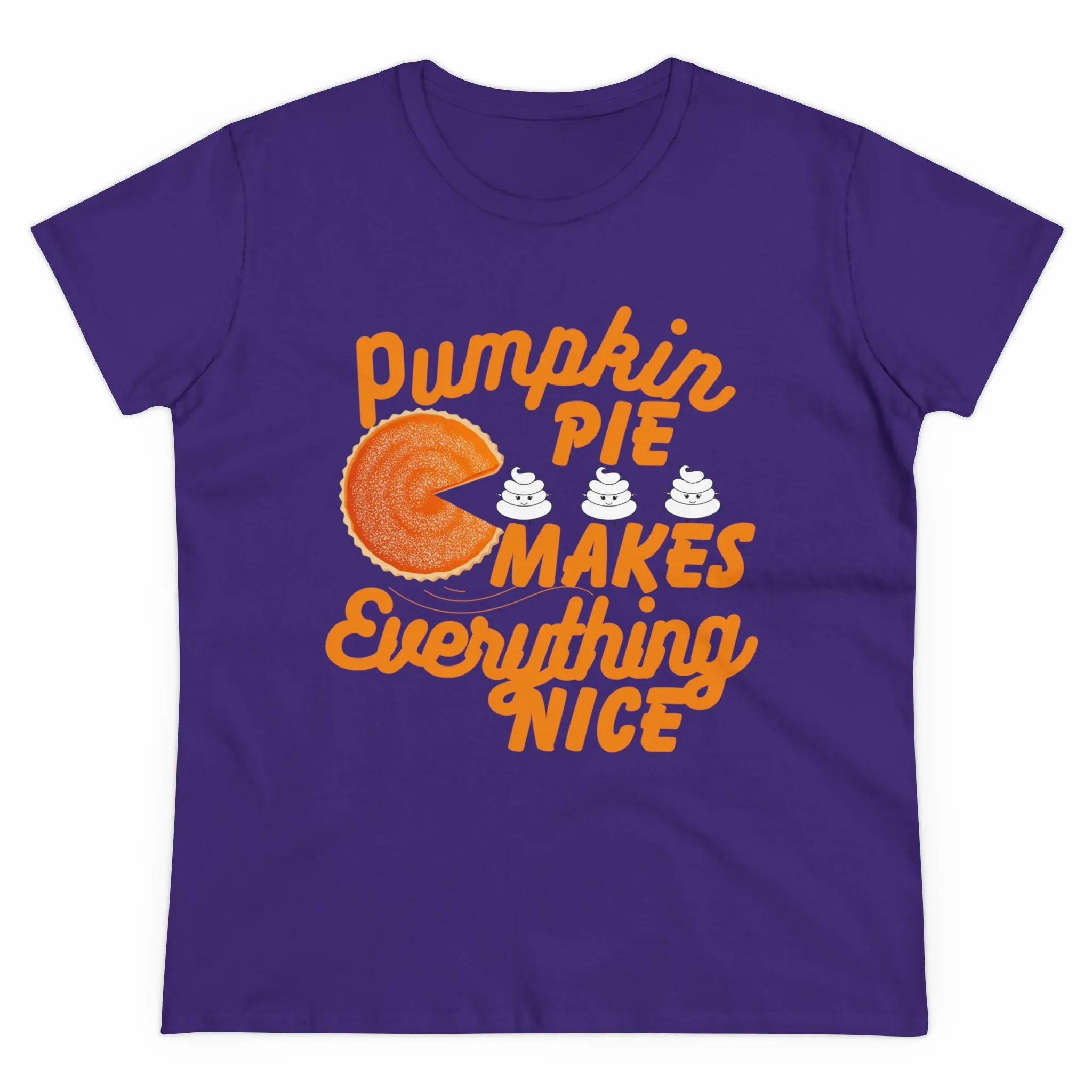 Pumpkin Spice Makes Everything Nice | Women's Midweight Cotton Tee
