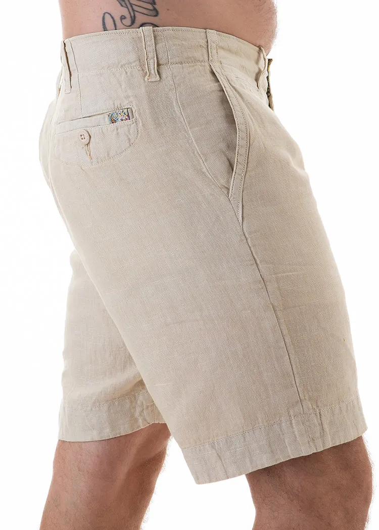 REEF NATURAL LINEN SHORT