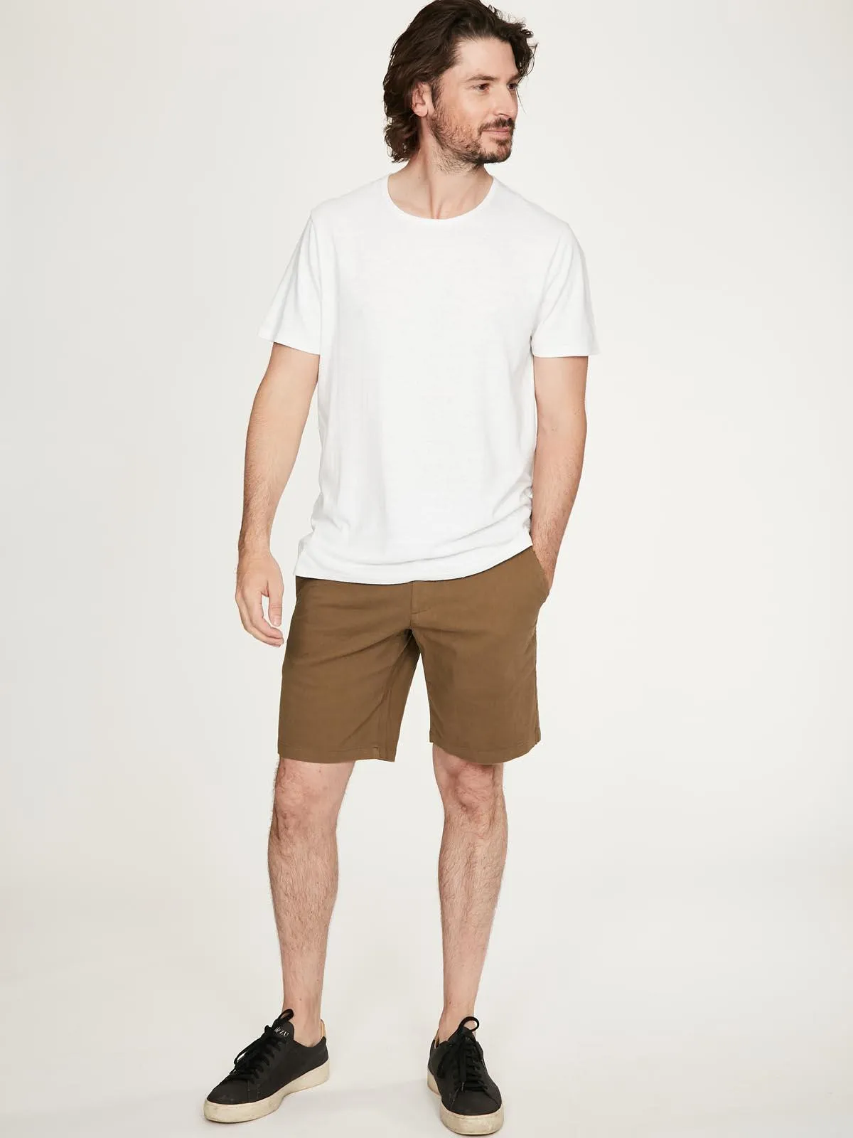 Samuele Hemp Tee - White