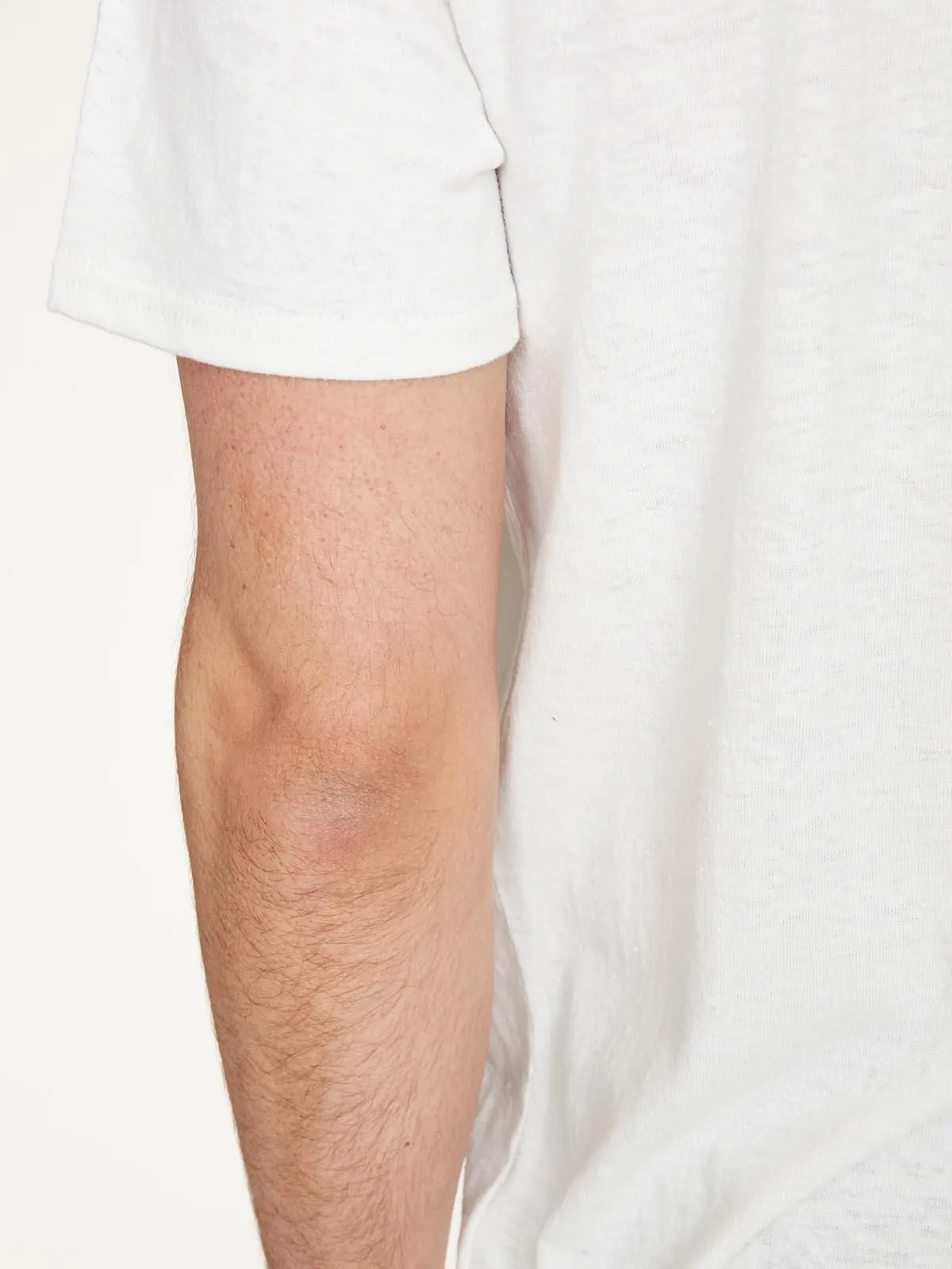 Samuele Hemp Tee - White