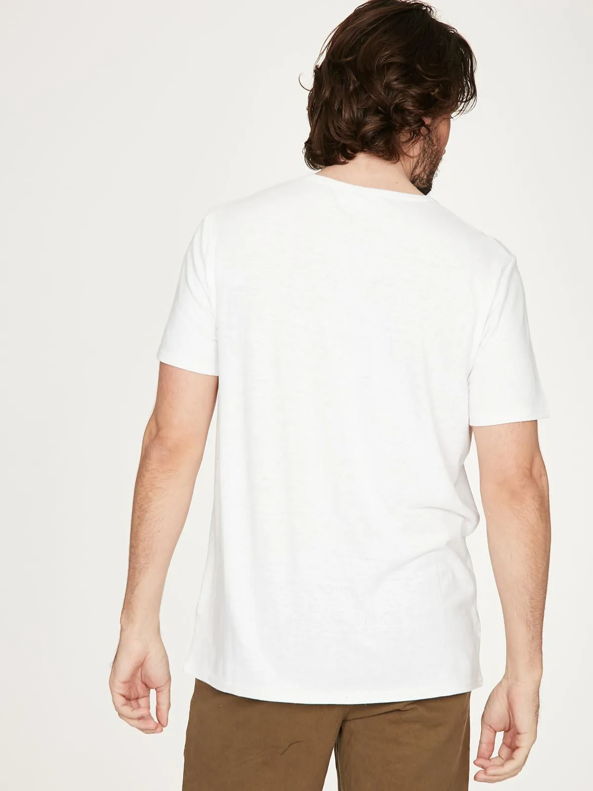 Samuele Hemp Tee - White