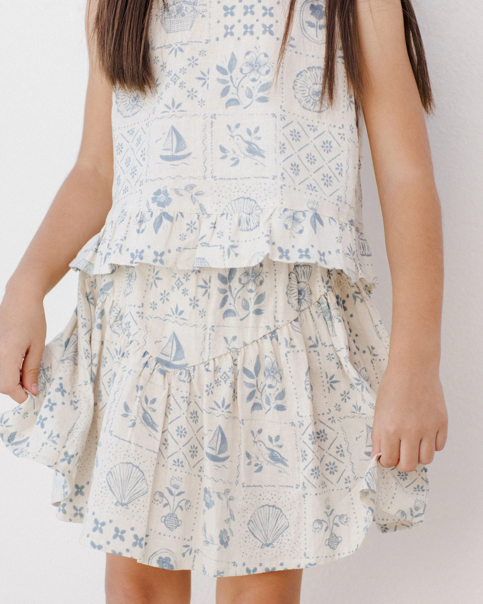 Sparrow Skirt - Tile
