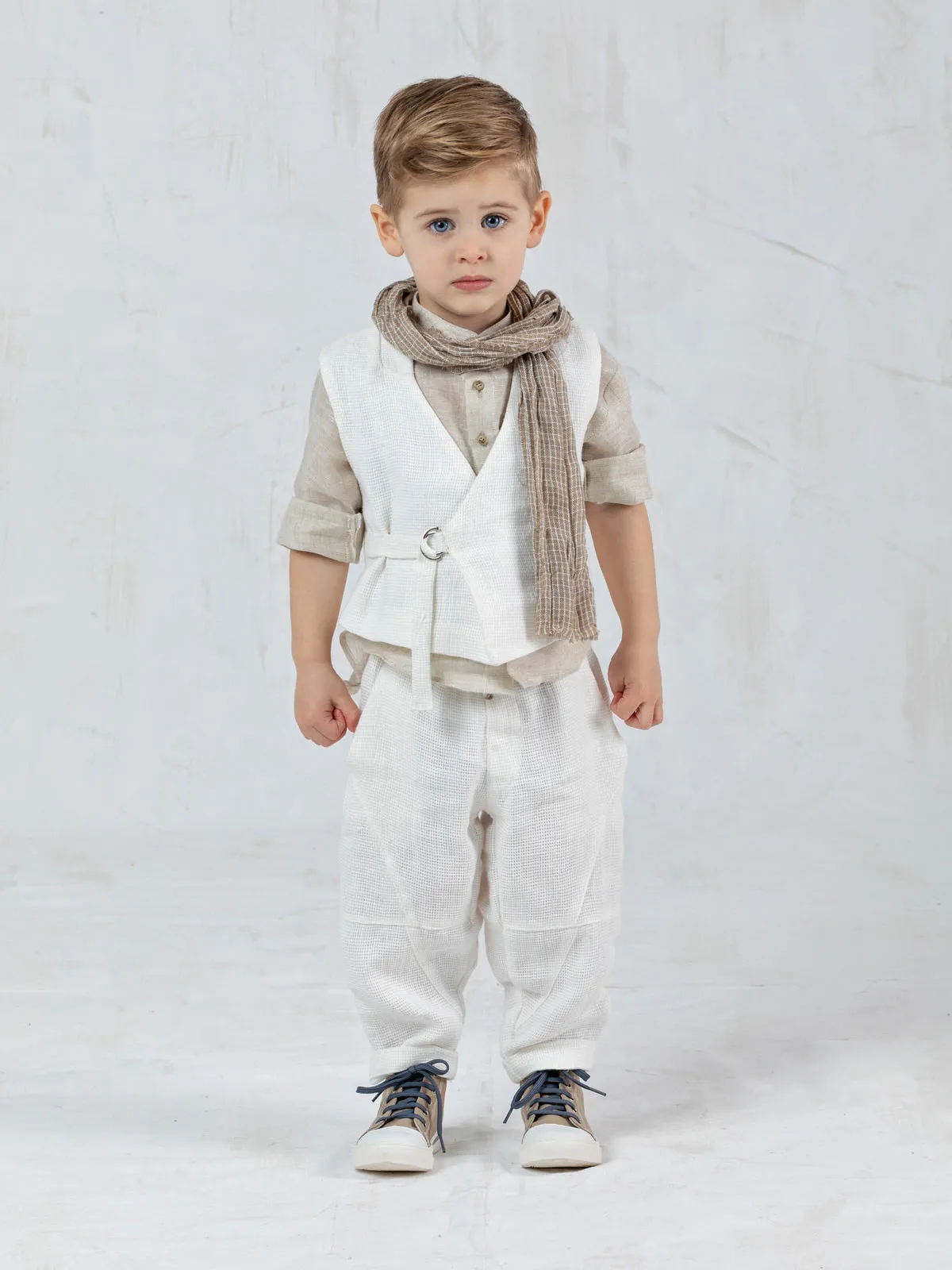 Trendy linen total for boy set 5pcs – KLEON