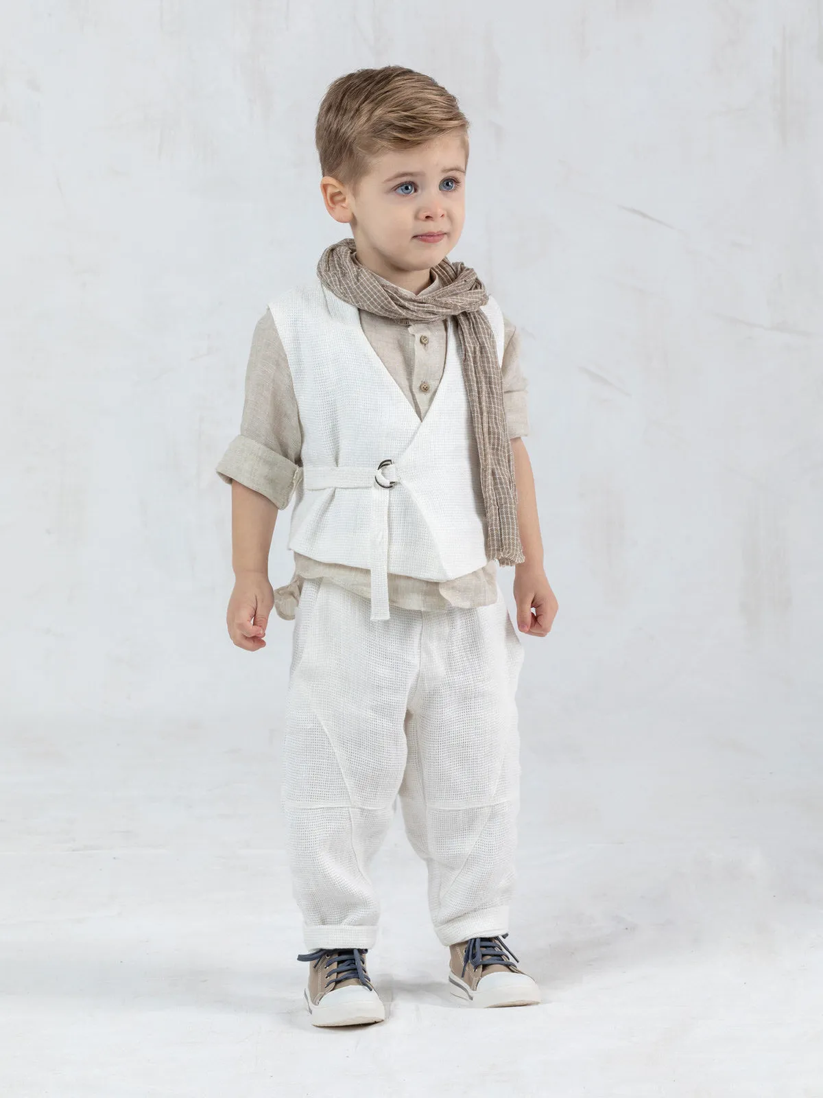 Trendy linen total for boy set 5pcs – KLEON