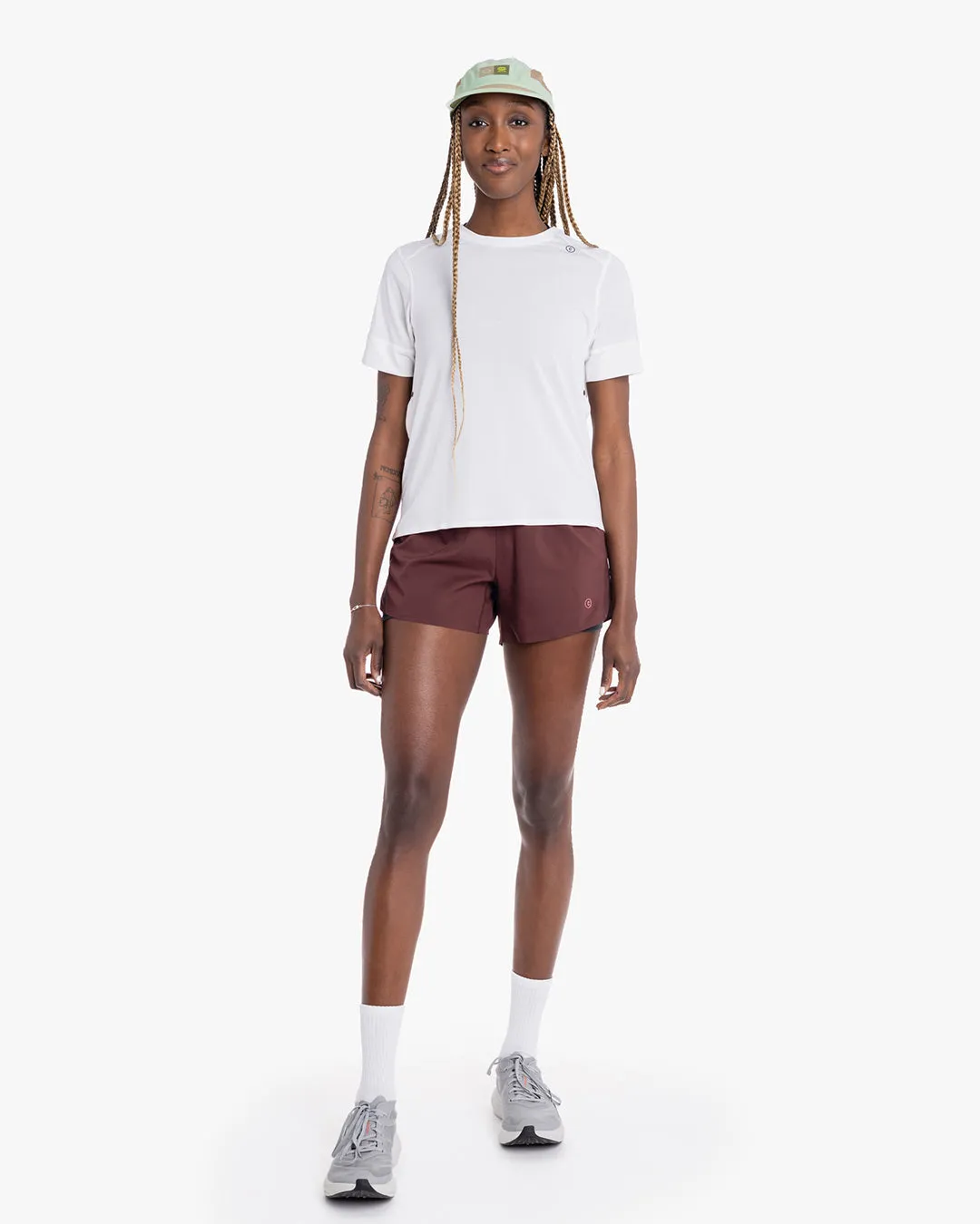 W DLYShort 4" Long Brief - Syrah