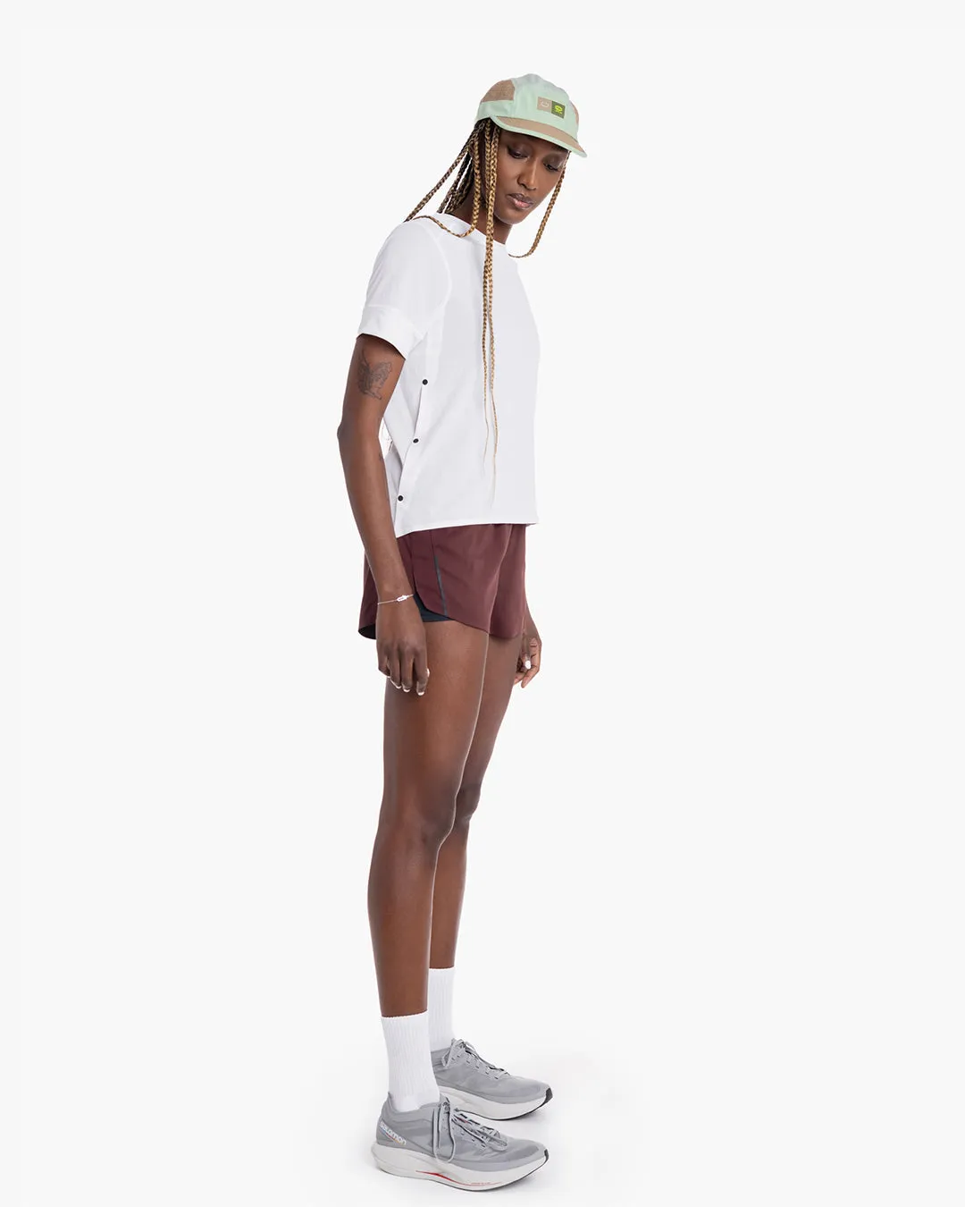 W DLYShort 4" Long Brief - Syrah
