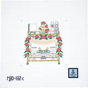 Wedding Bar Cart - 2 Brides in Dresses